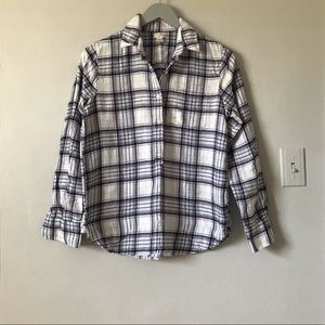 J Crew Cotton Popover Shirt